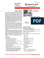 FSB-200 (A) and FSB-200S (A) : Single-Ended, Reflector-Type Addressable Beam Smoke Detector