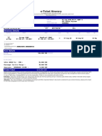 E-Ticket Sriwijaya Air