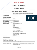 Msds Quik Gel Gold PDF