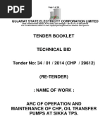 Tender Booklet: Gujarat State Electricity Corporation Limited