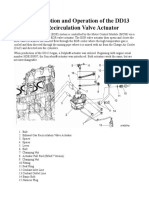 15.1 Description and Operation of The DD13 Exhaust Gas Recirculation Valve Actuator