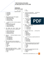 Soal Tugas Belajar Tbi PKN Stan 2018