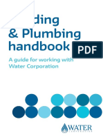 Building & Plumbing Handbook: A Guide For Working With Water Corporation