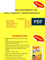 Marketing Assignment On FMCG Product-Maggi Noodles: by Group 9