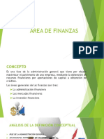 Area de Finanzas