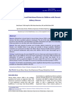 Growth Impairment and Nutritional Status in Children With Chronic Kidney Disease