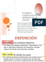 Formas Farmacéuticas Semisólidas