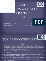 Kec International Limited