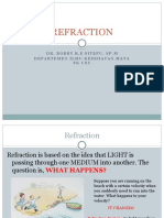 Refraction: Dr. Bobby R.E Sitepu, SP.M Departemen Ilmu Kesehatan Mata FK Usu