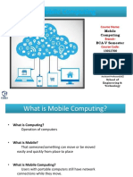 Mobile Computing-Lecture 1 & 2