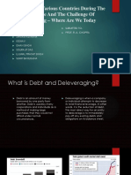 Debt Levels in Various Countries During The Last Decade and The Challenge of Deleveraging - Where Are We Today