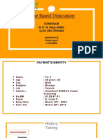 Case Based Disscusion: Supervisor Dr. H. M. Saugi Abduh, SP - PD., KKV, Finasim