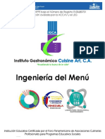 Ingenieria Del Menu