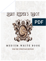 Spirit Keeper's Tarot (Vitruvian Edition) Medium White Book (Digital Version 2019)