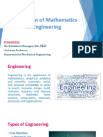 Application of Mathematics