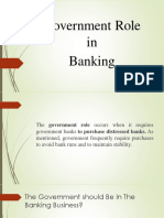 Government Role in Banking in The Philippines