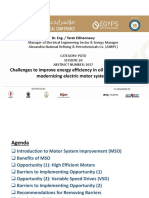 Challenges To Improve Energy Efficiency in Oil Refineries When Modernizing Electric Motor Systems (Final)