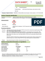 Ghs Safety Data Sheet: Section 1 Identification