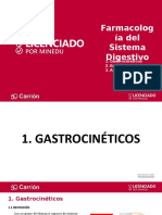 Gastrocinéticos, Eméticos y Antieméticos