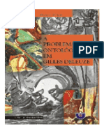 Craia Eladio A Problematica Ontologica em Gilles Deleuze PDF