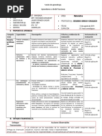 Sesión de Aprendizaje Matematica División de Fracciones