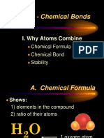 Ch. 11 Chemical Bonds