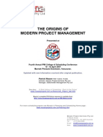 P050 Origins of Modern PM PDF