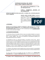 Recurso de Reconsideración Señor Miguel Angel Sanchez Vereau Corregido