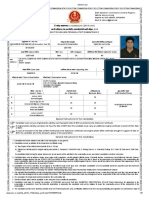 Mts Admit Card Print