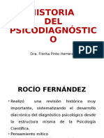 Historia Del Psicodiagnostico