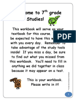 Social Studies Grade 7-Workbook