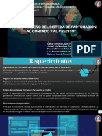 Análisis y Diseño Del Sistema de Facturación Al Contado y Al Crédito