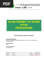 Permit To Work Procedure