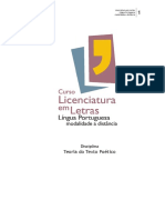 Teoria Do Texto Poético PDF