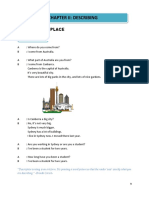 Chapter Ii: Describing: I. Describing Place Dialog