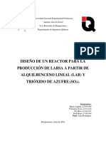 Diseño de Reactor Químico