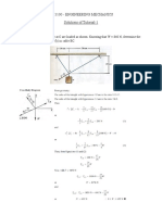 Tutorial 1 Rigid Bodies and FBD PDF