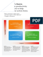 Increase Your Productivity. Use This Matrix To Help Prioritize Your Action Items