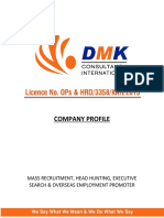 DMK Consultancy Profile