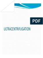 Ultracentrifugation Ultracentrifugation