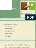 Energy Efficient Lighting: Mohammed Mohasin Shaik
