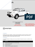 Foton Tunland 4x4 Manual de Taller