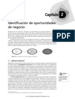 LEC01 Identificación de Oportunidades Sapag, N. 2014. Preparación y Evaluación de Proyectos