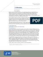 Chapter 7: Measles: I. Disease Description