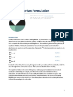 Limit Equilibrium Formulation