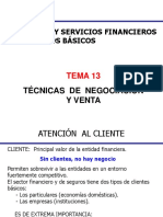 Tecnicas Venta y Negociacion