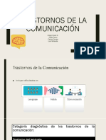 Trastornos de La Comunicación