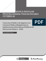 C17-Ebrs-42 - Ebr Secundaria Ciencias Sociales - Forma 2 PDF