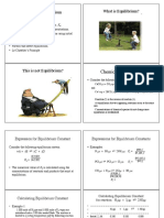 Chemical Equilibrium PDF