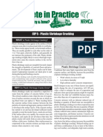 CIP 5 Plastic Shrinkage Cracking PDF